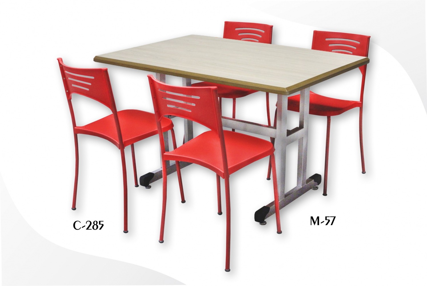 Você sabe como escolher mesas e cadeiras para praça de alimentação de universidade?
