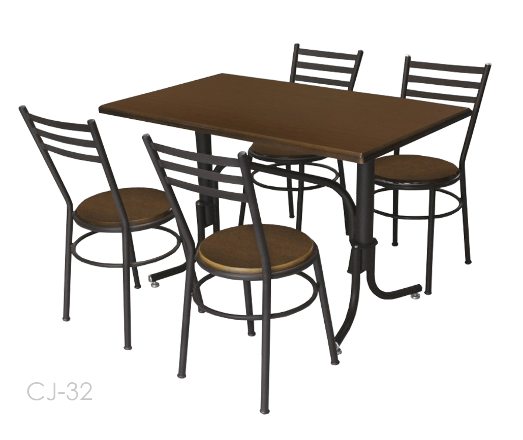 CONJUNTO 32 MESA E CADEIRA PARA RESTAURANTES