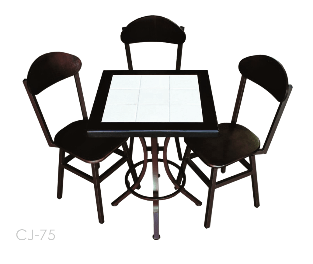 CONJUNTO 75 - Mesa e Cadeira para Bar e restaurante - Piovezana