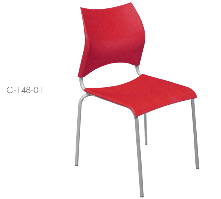 Cadeira New Vermelha C-148-01 Piovezana