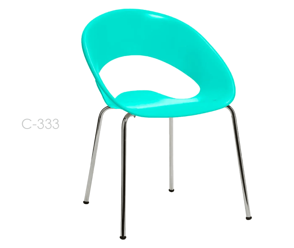Cadeira One C-333 Piovezana verde agua