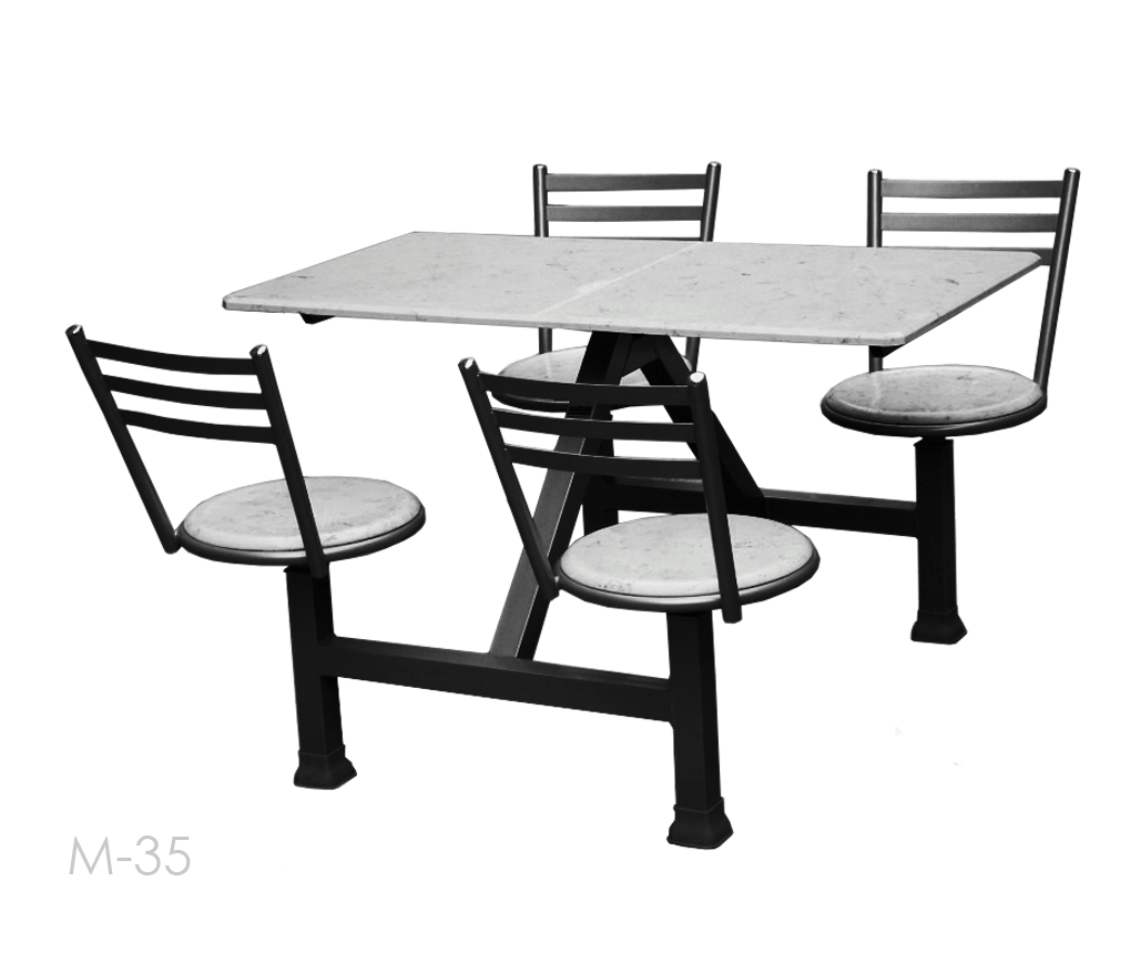 MESA Conjugada América M-35 preto - Piovezana