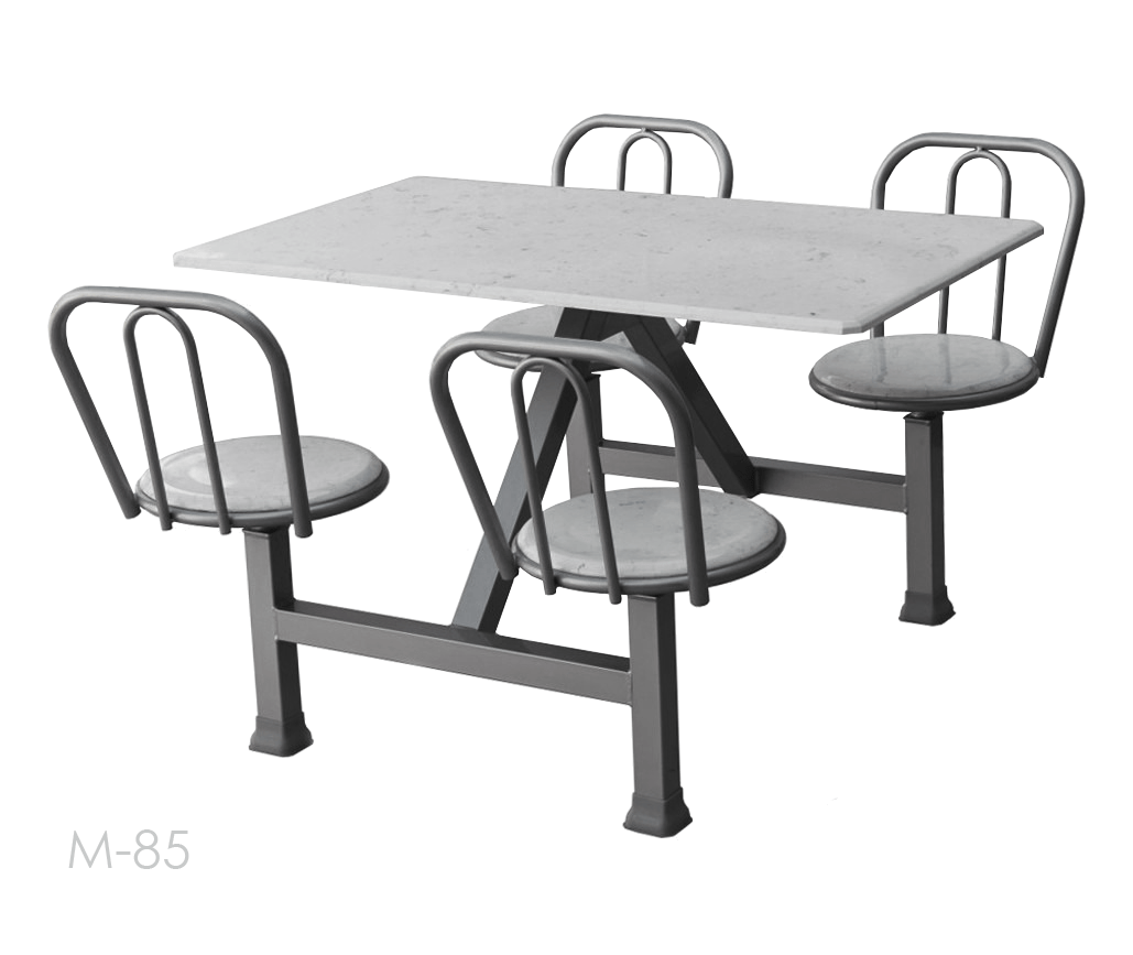 MESA FLORIDA M-85 - Piovezana Mesas Acopladas Fábrica