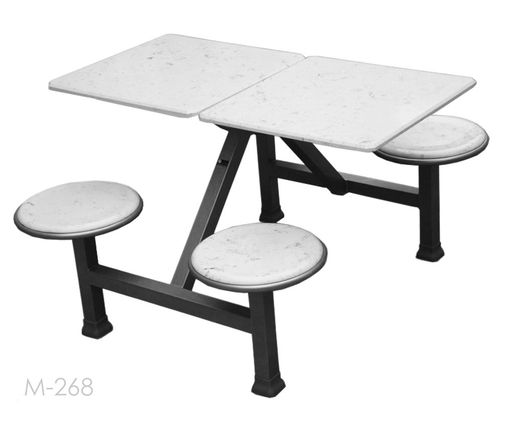 Mesa Conjugda Holanda M-263 - Fábrica de Mesas e Cadeiras Mesas Conjugadas e Bistros e Banquetas Piovezana