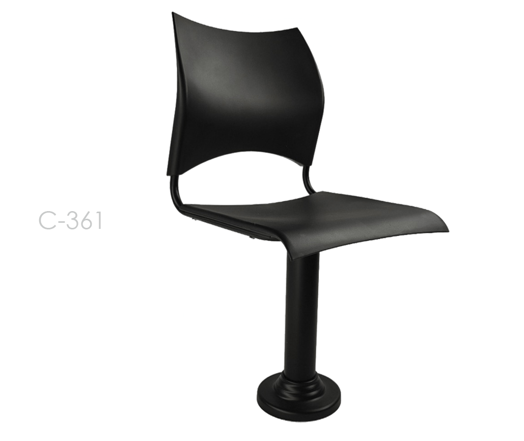 Cadeira New C-361 Piovezana preta medidas