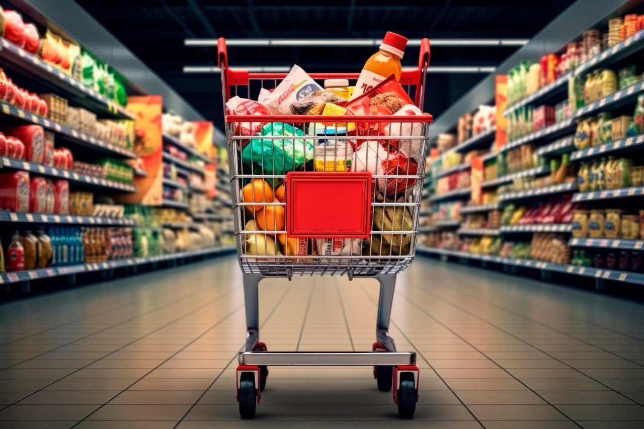 Itens de proteção e segurança para seu comércio - Carrinho de Supermercado