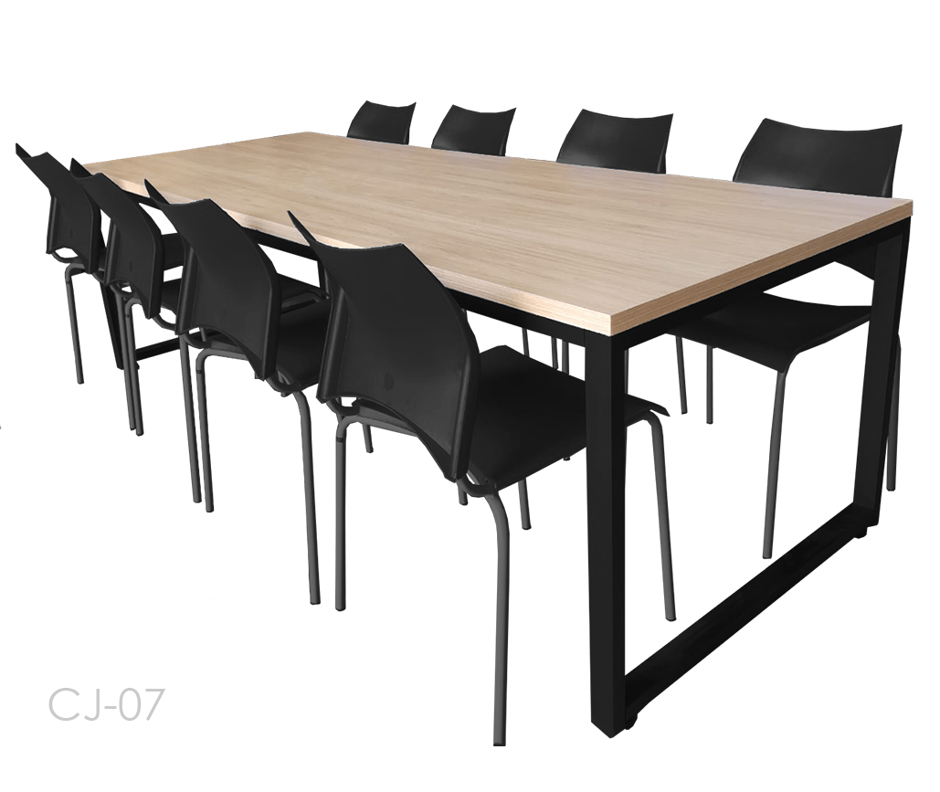 conjunto 07 mesa e cadeiras piovezana